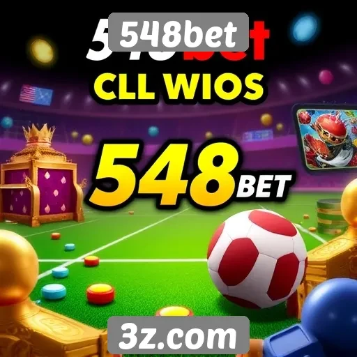 Variedade de jogos disponíveis em 548bet